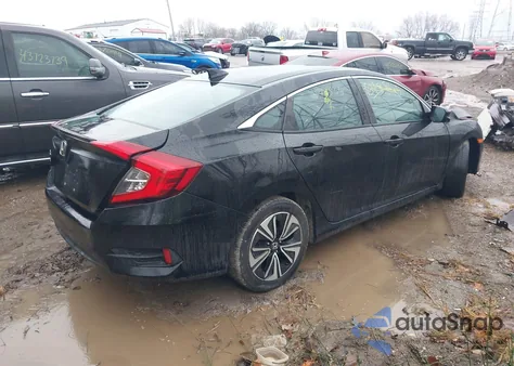 2016 Honda Civic Ex-T из США, поврежденный, VIN 2HGFC1F3XGH648865